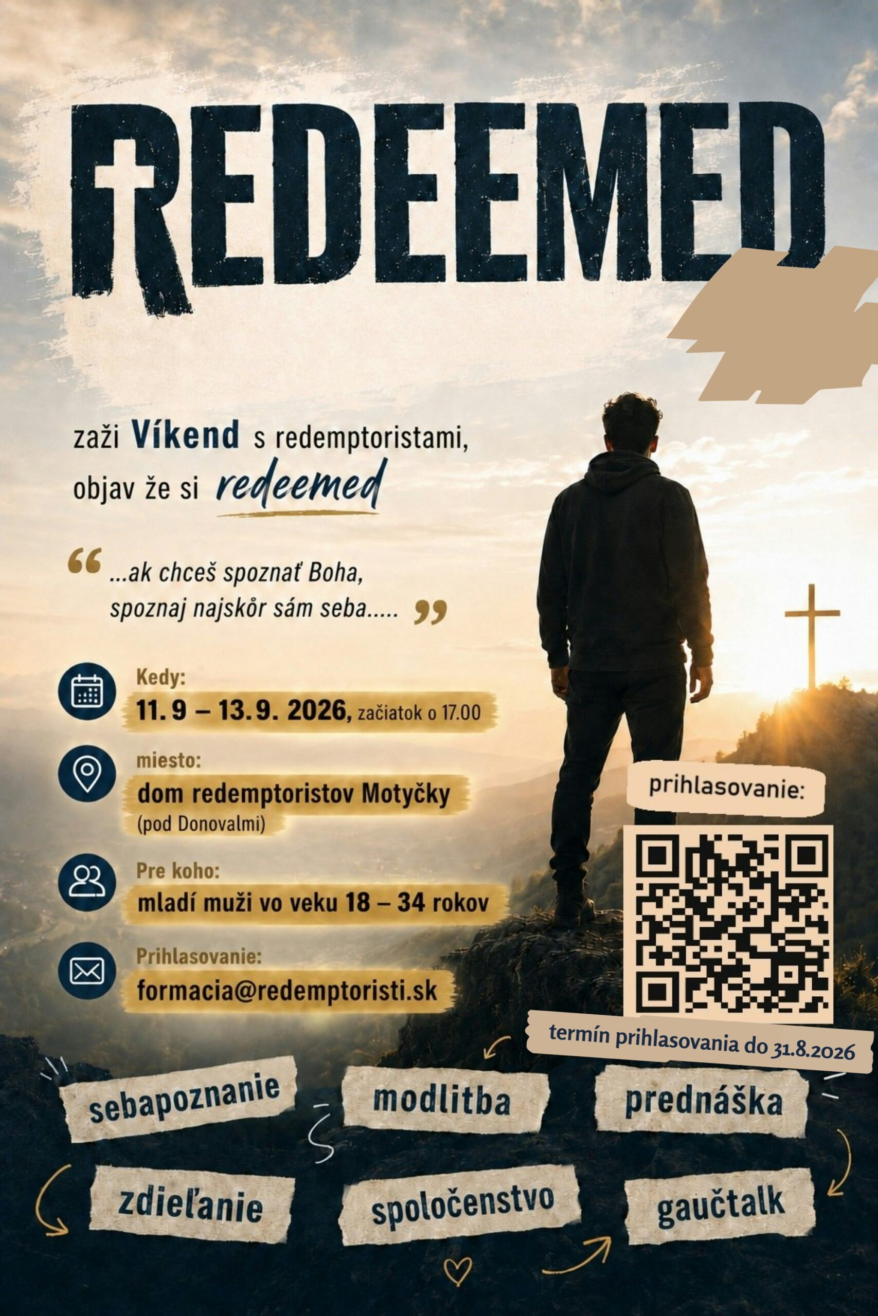 Víkend s redemptoristami pre mužov